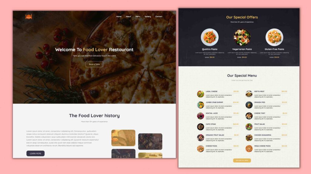 Mohamed Elkashef Restaurant-Website